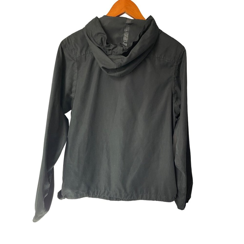 The Hundreds Zip Up Hoodie Windbreaker Jacket Black Size Small - Picture 2 of 4